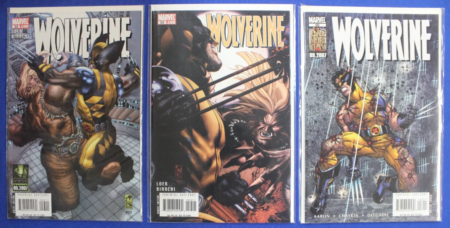 Wolverine Lot of 33 VF-VF/NM