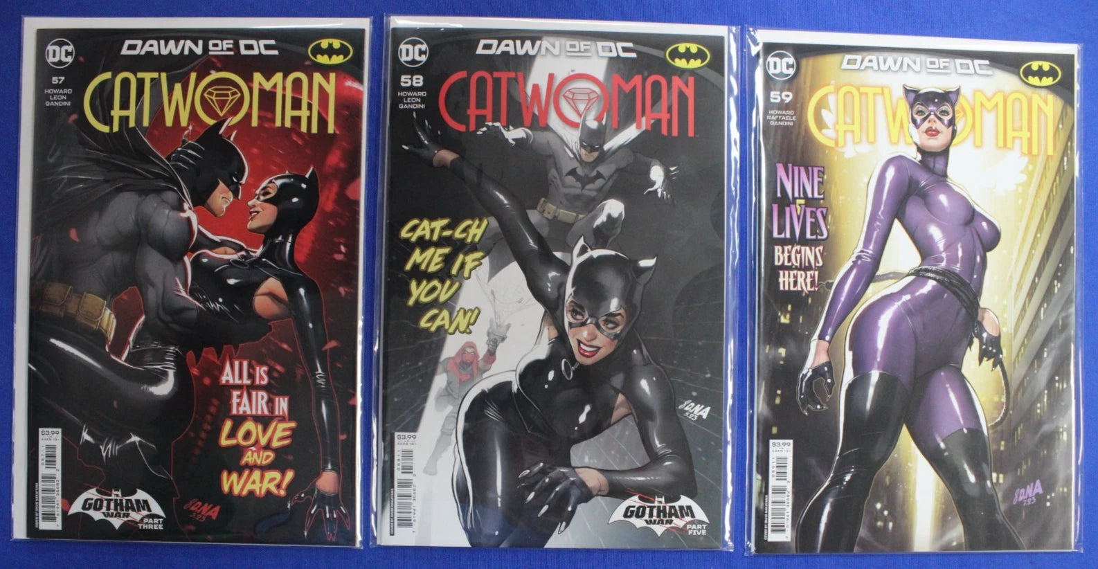 Catwoman #51-68 DNA Covers Full Set Lot of 19 VF/NM