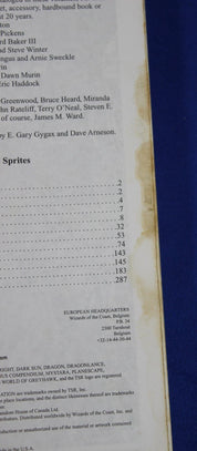 Wizards of the Coast '90s Dungeons & Dragons Wizard's Spell Compendium Vol. 1-4