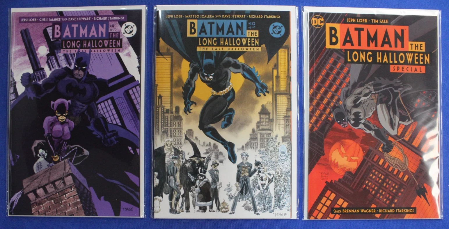 Batman The Long Halloween The Last Halloween #0-10 Complete Set + Special VF/NM