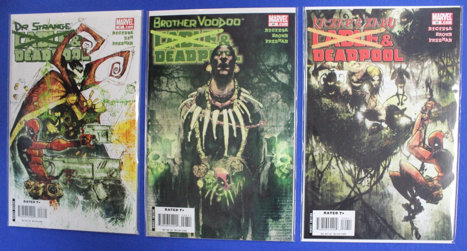 Cable and Deadpool #1-50 Complete Set VF-VF/NM