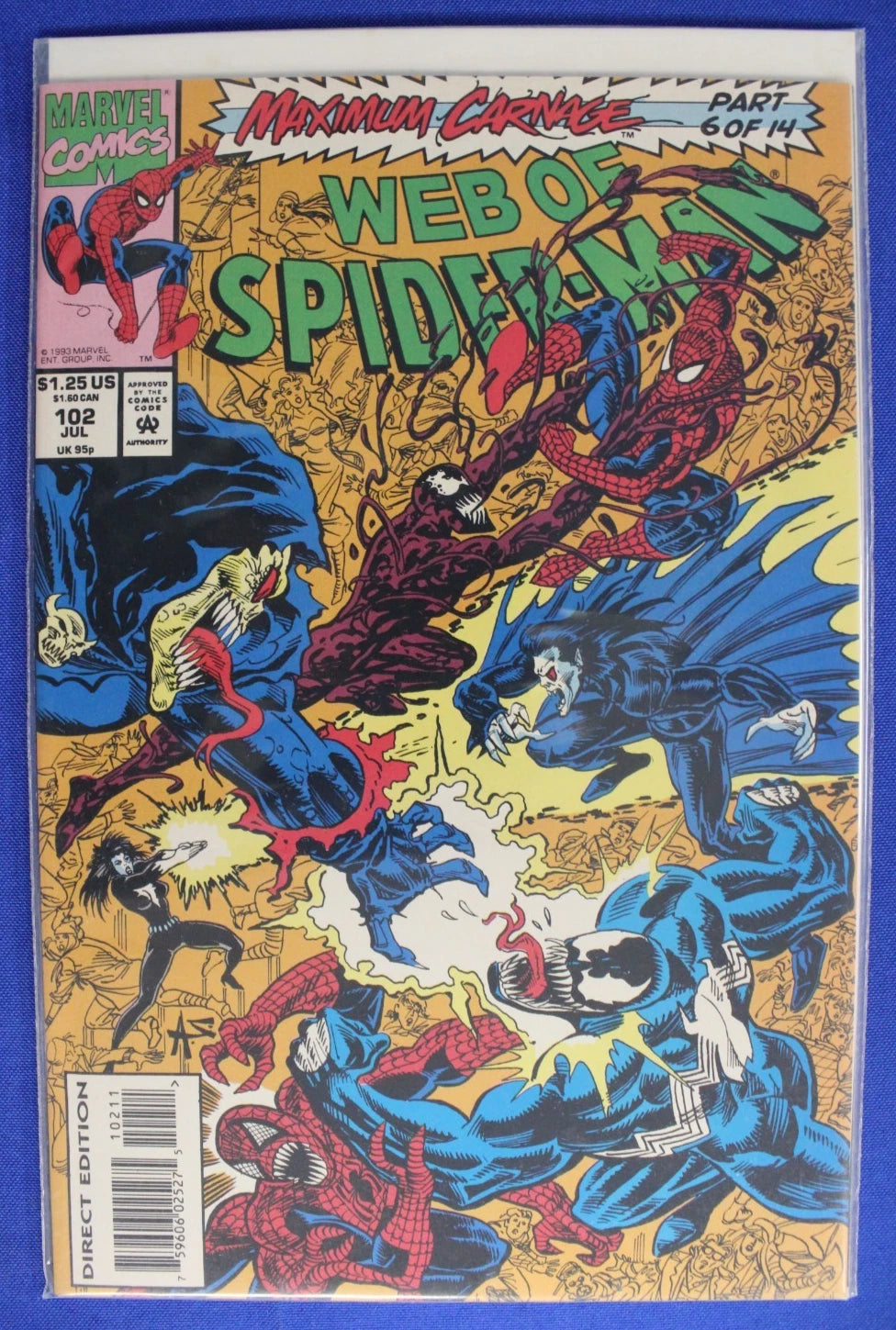 Maximum Carnage #1-14 Near Complete Set (Missing Part 7) VF