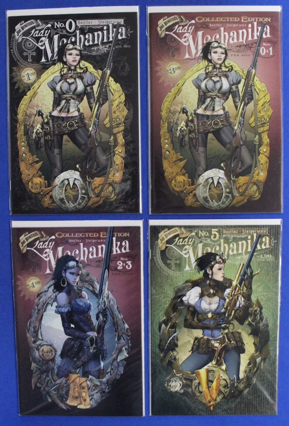 Lady Mechanika 4 Complete Sets + 2 Near Complete & Extras VF/NM