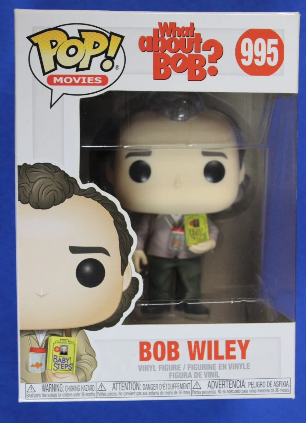 Funko POP! What About Bob? Bob Wiley Figure Lot