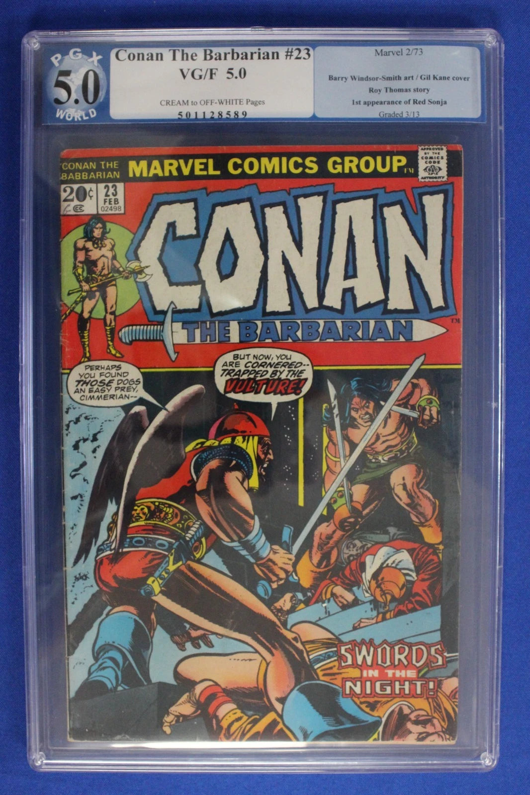 Conan the Barbarian #23 PGX 5.0