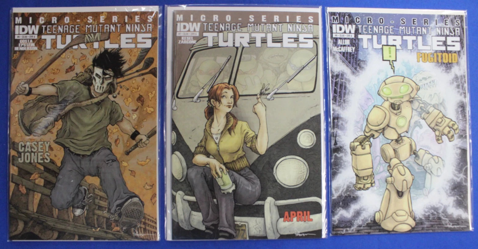 TMNT Micro-Series & Villains #1-8 Complete & Near Complete Sets Lot of 14 VF/NM