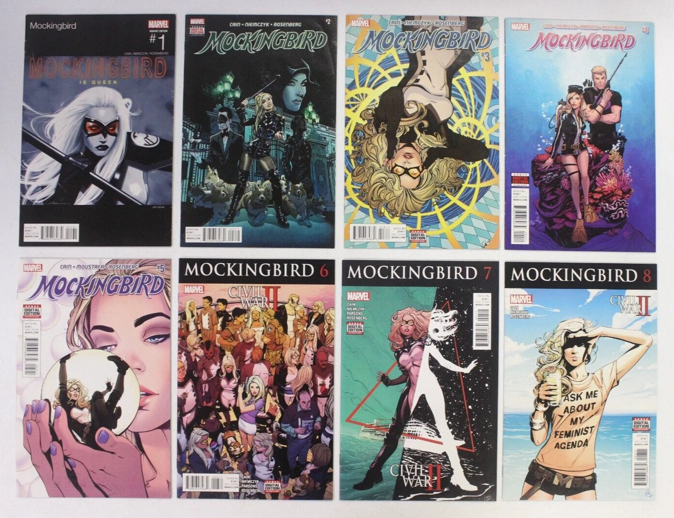 Mockingbird #1-8 Complete Full Set