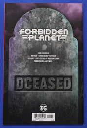 DCeased #4 Forbidden Planet Exclusive SIGNED by Arthur Suydam w/ COA NM-