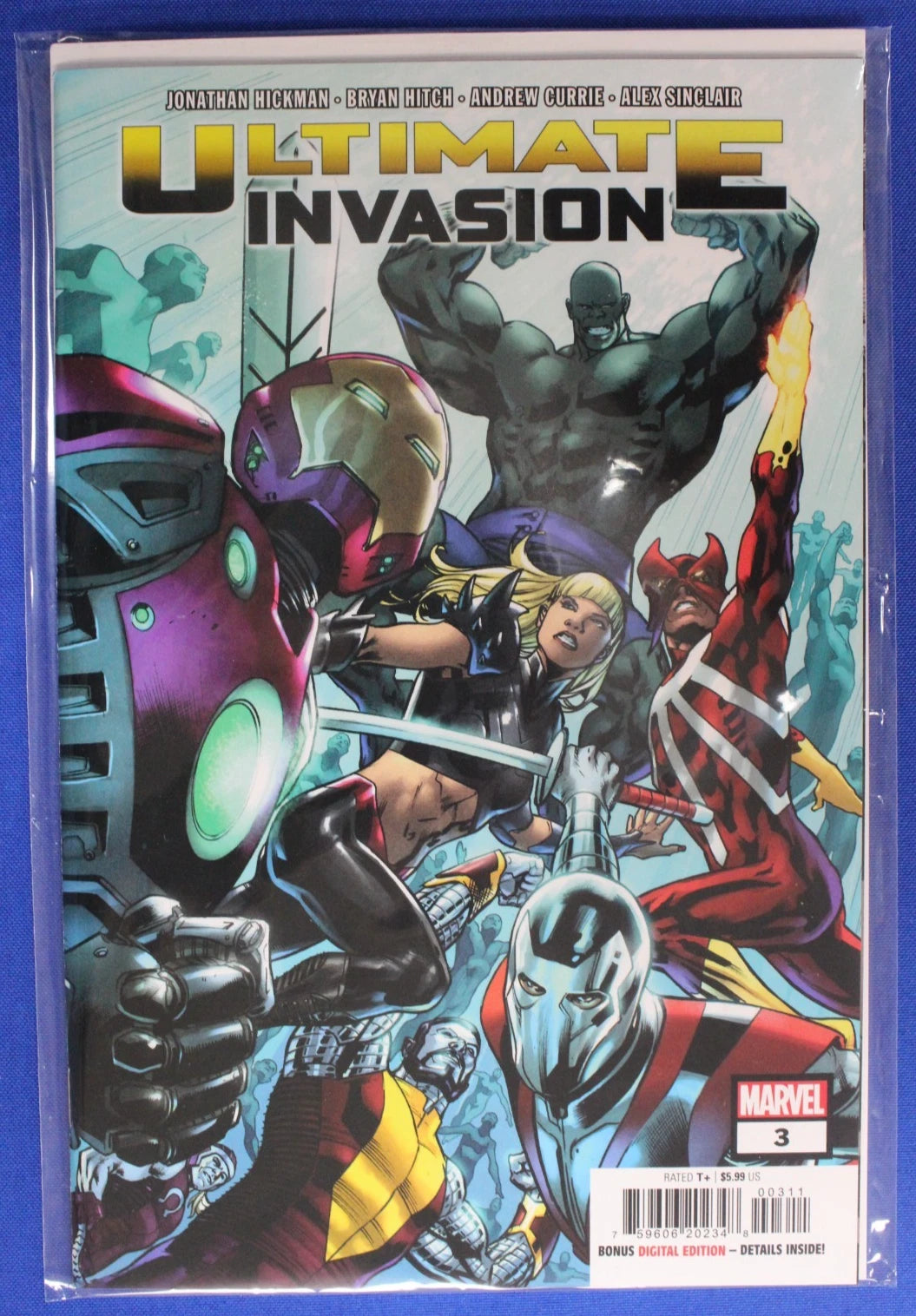 Ultimate Invasion #1-4 Complete Set VF/NM