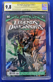 Dark Nights Death Metal LOTDK #1 CGC SS 9.8 SIGNED x7