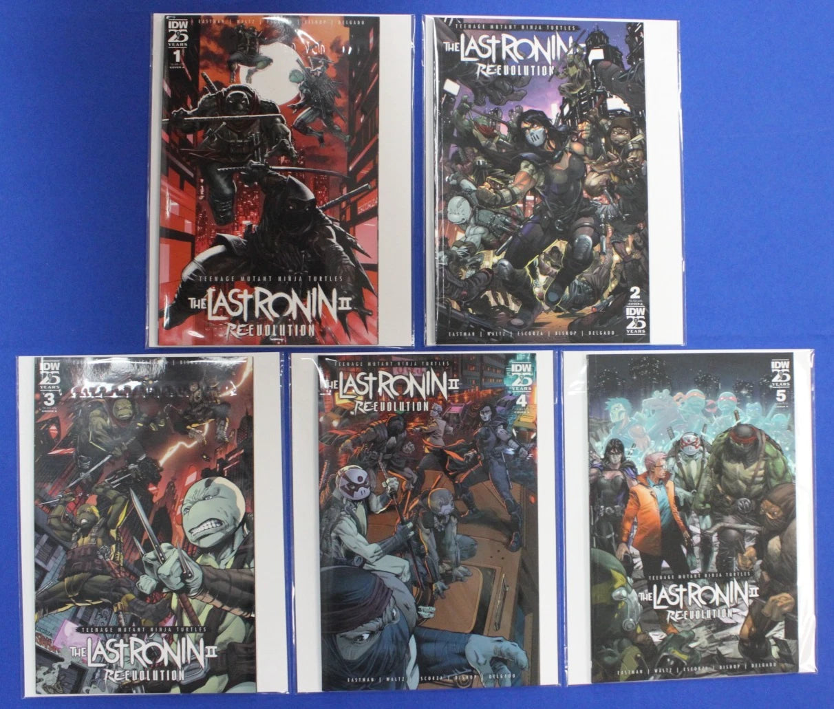 TMNT The Last Ronin II Re-Evolution #1-5 Complete Set VF/NM