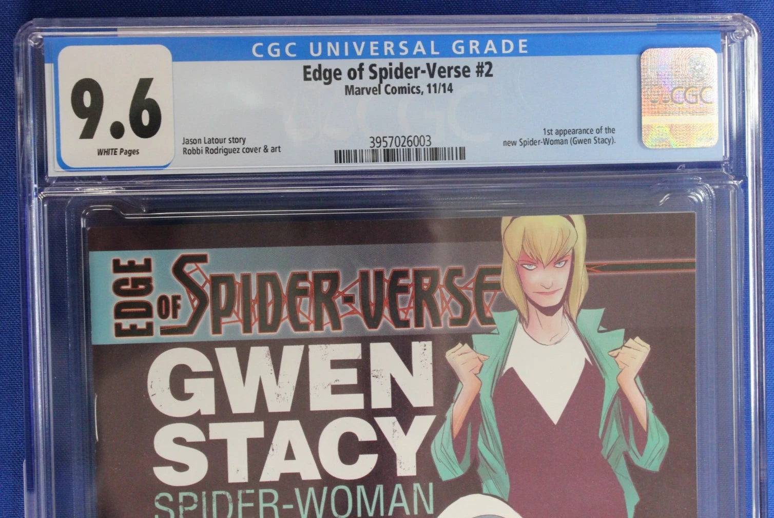 Edge of Spider-Verse #2 CGC 9.6