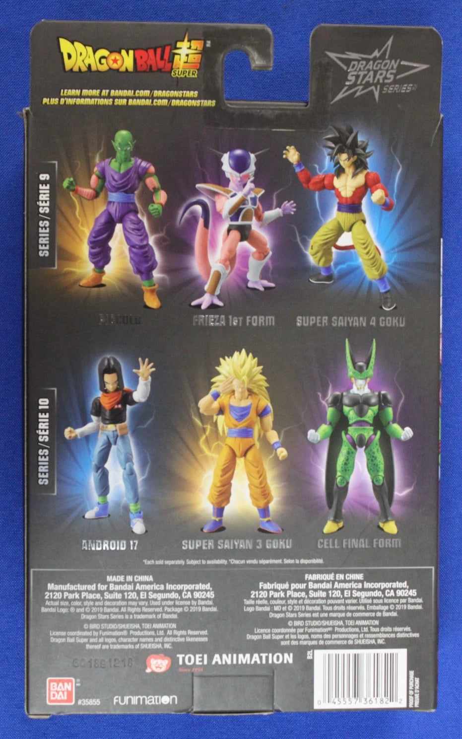 Bandai Dragon Stars Series Dragonball Super Action Figure Series Wave 9 Lot of 3