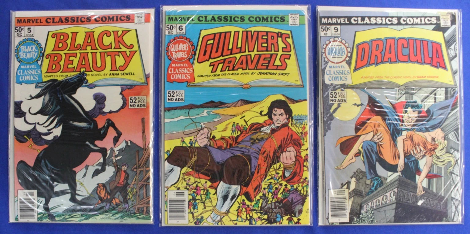Marvel Classics Comics #1-36 Near Complete Set Lot of 21 FN-VF