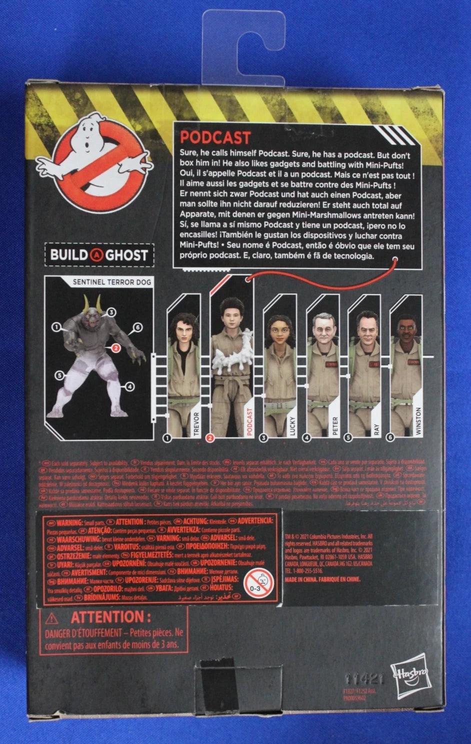 Hasbro 2021 Ghostbusters Plasma Series Afterlife Build a Ghost Figure Lot of 6