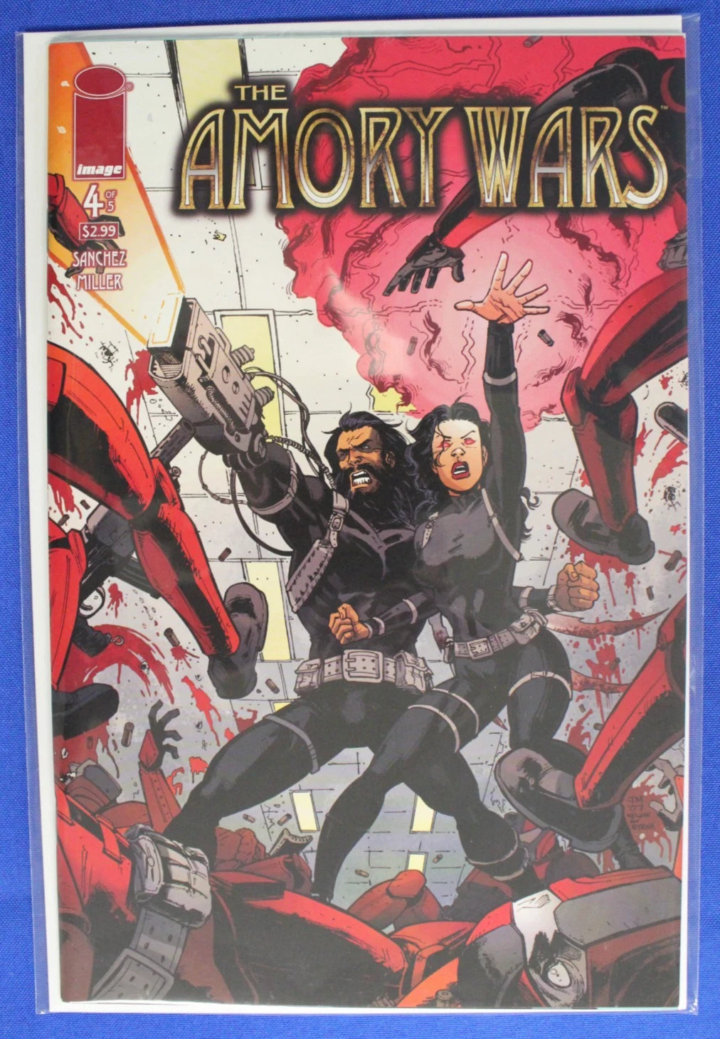 The Amory Wars #1-5 + #1 Cover B Signed by Claudio Sanchez
