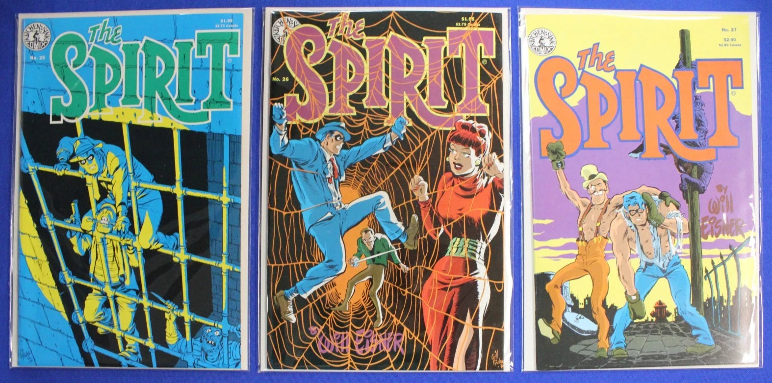 The Spirit #1-29 Lot of 27 (Missing 12 & 15) FN-VF