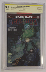 Dark Days The Casting #1 Con Exclusive Foil Variant CBCS 9.4 NM SIGNED Tynion