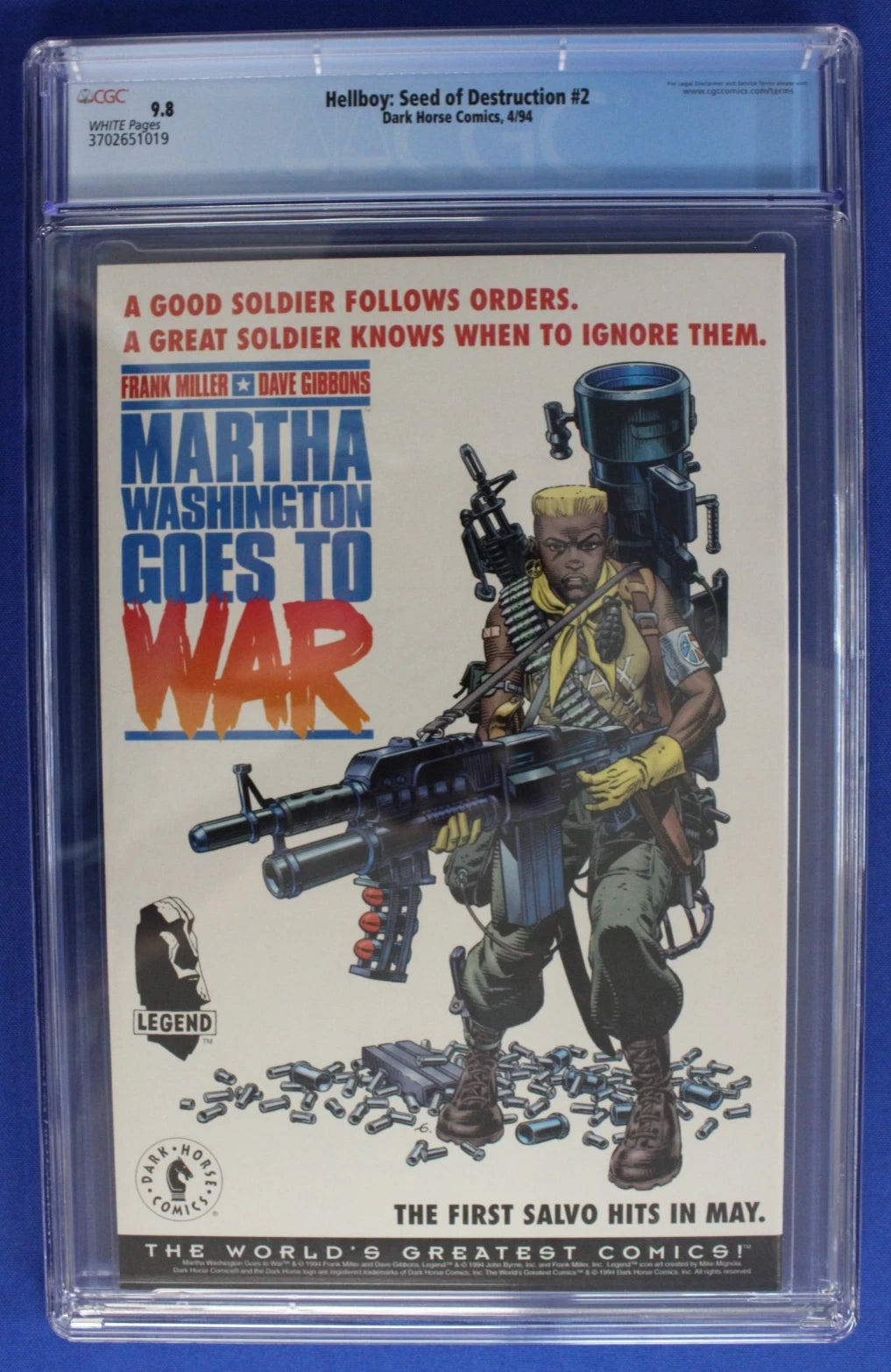 Hellboy: Seed of Destruction #2 CGC 9.8