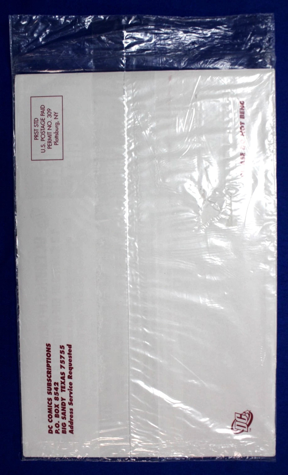 Batman #3 Sealed Subscription Bag VF/NM