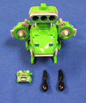 Bandai Power Rangers Go-Buster Deluxe FS-00 Kero-oh Frog Zord INCOMPLETE