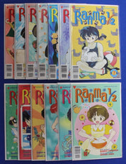 Ranma 1/2 Part 5 #1-12 Complete Set + Part 4 #10 Lot of 13 VF-VF/NM