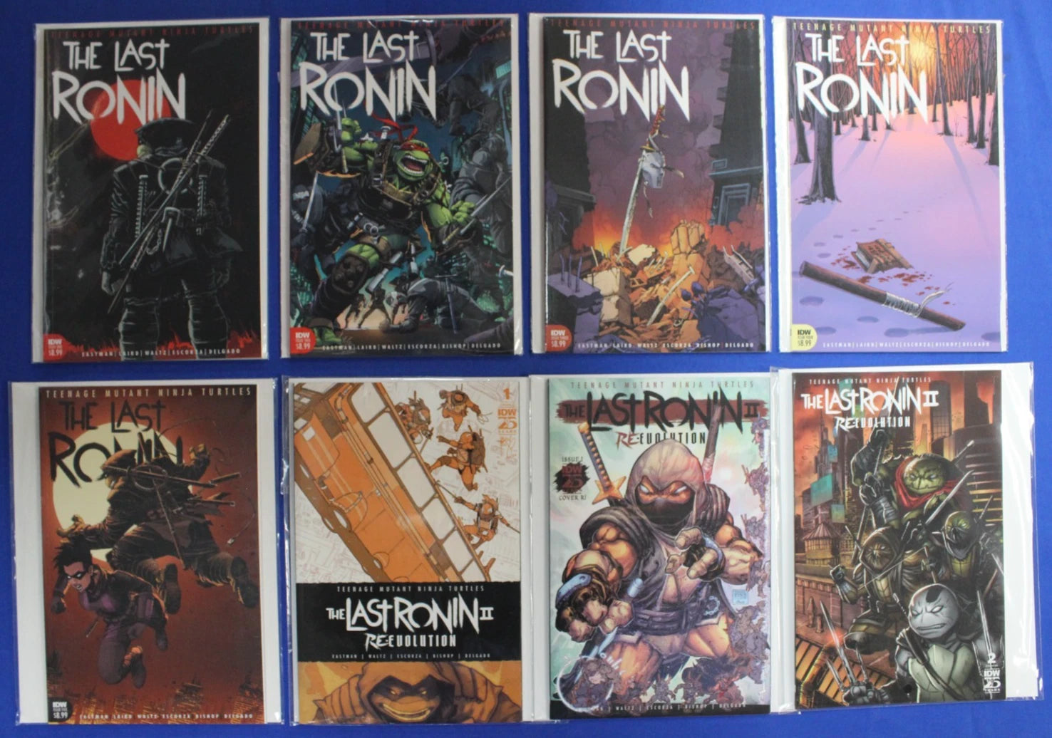 TMNT The Last Ronin #1-5 Complete Set + Extras VF/NM