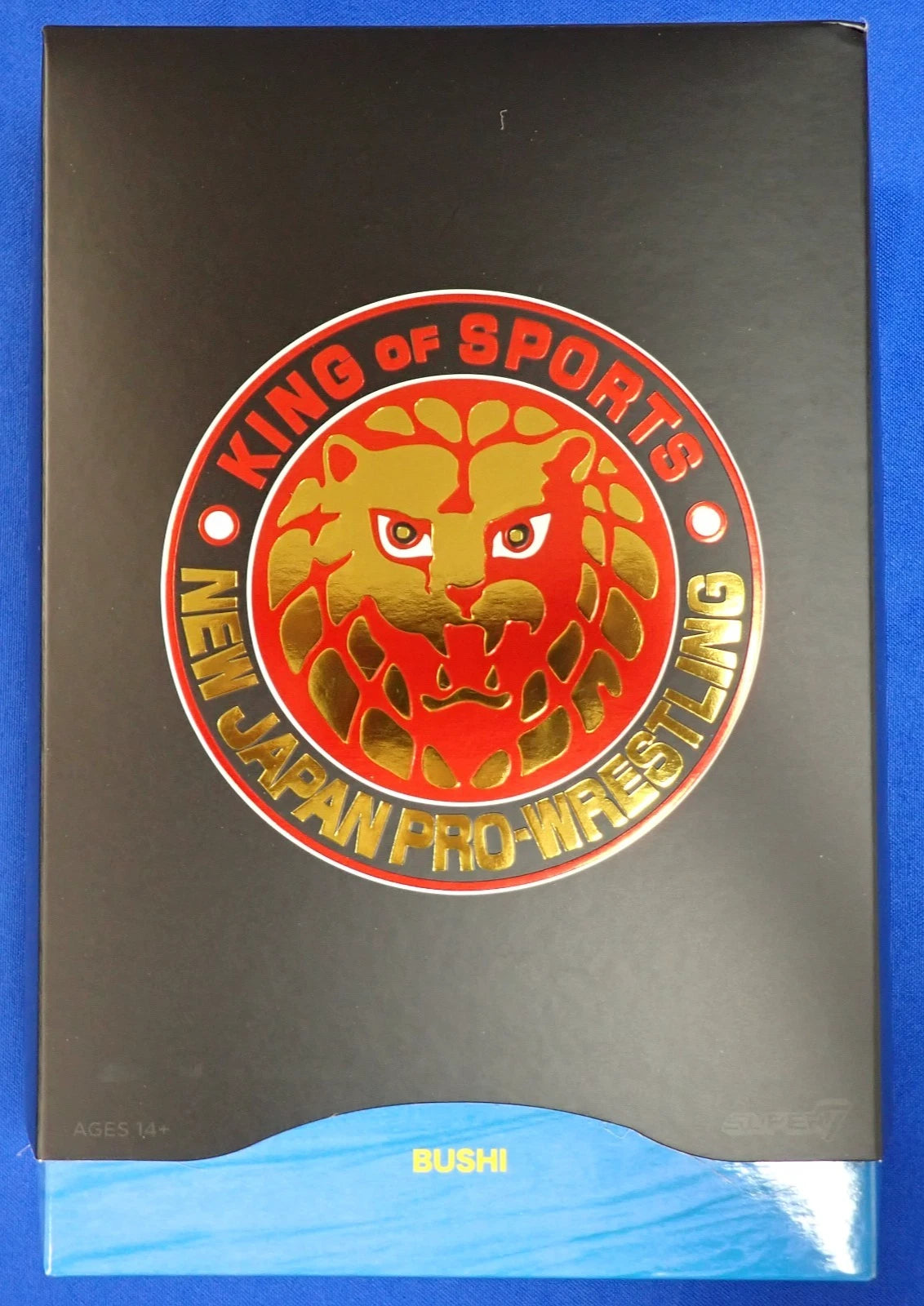 Super 7 New Japan Pro-Wrestling King of Sports Bushi New Sealed