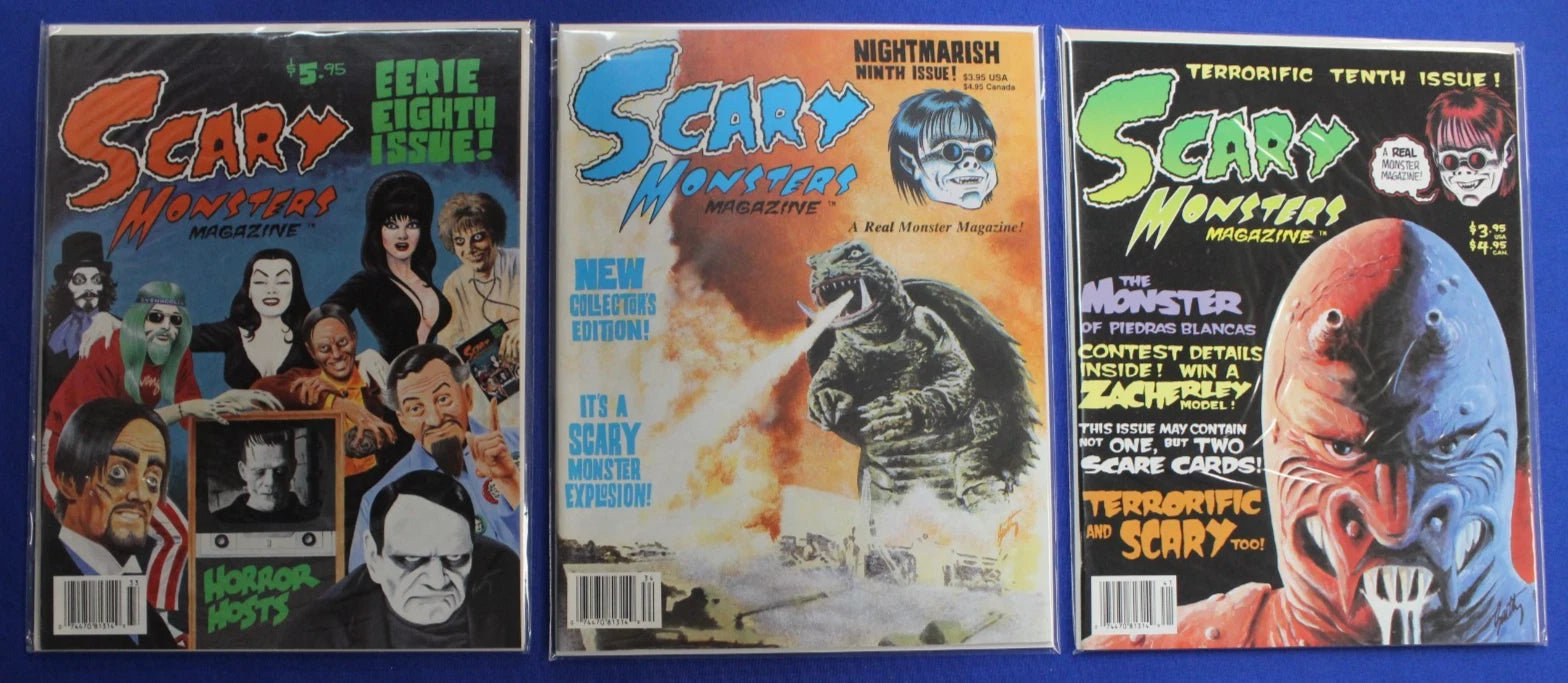 Scary Monsters #1-17 & Monster Memories Yearbook 1993-96 Lot of 21 VF-VF/NM