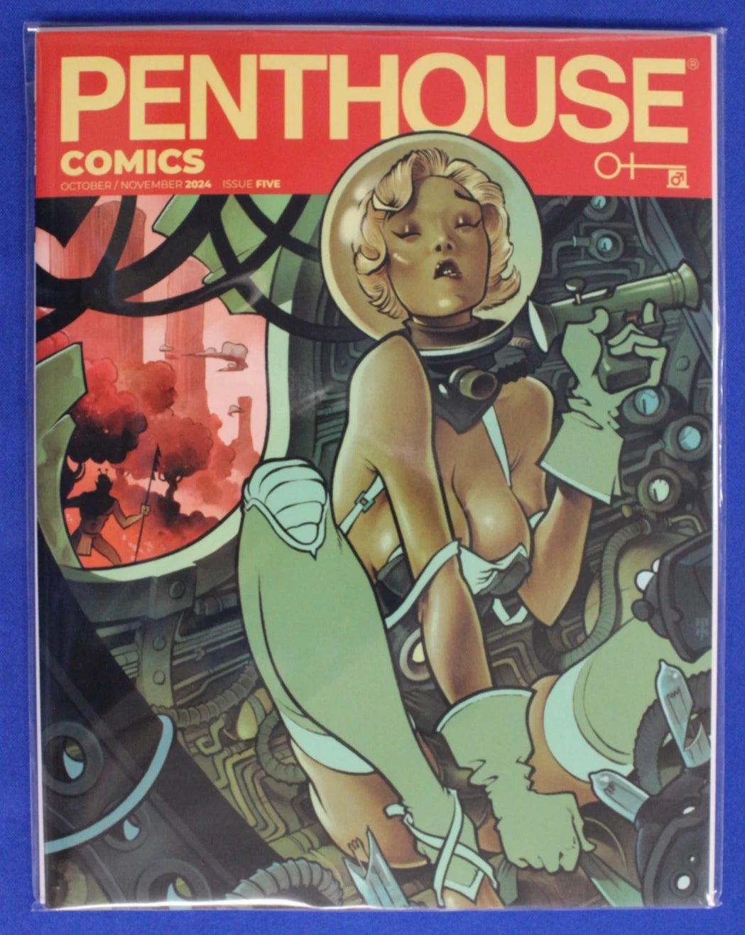 Penthouse Comics #1-5 Near Complete Set (Missing 6) + Variants Lot of 10 NM