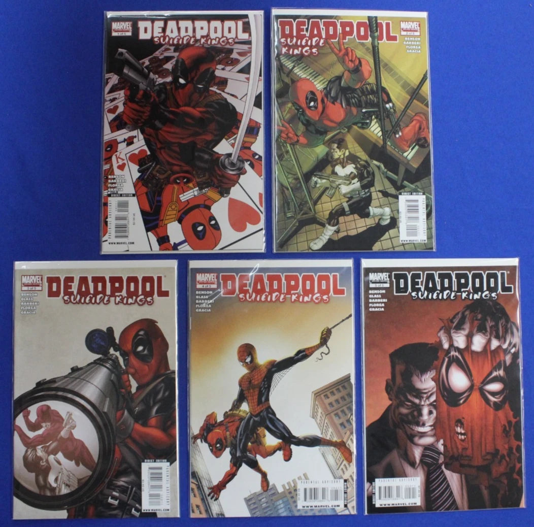 4 Complete Deadpool Mini-Series Lot of 18 VF/NM