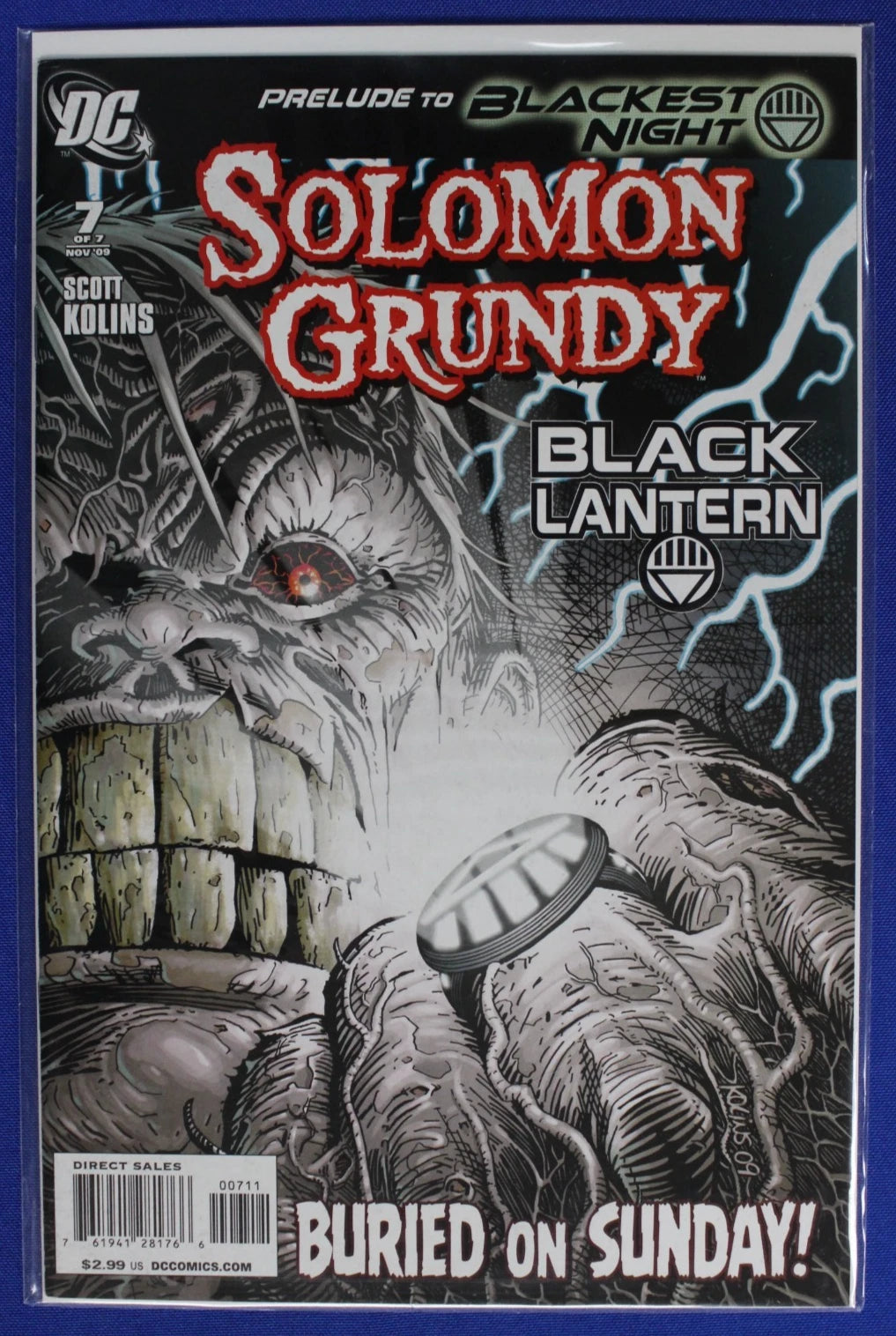 Solomon Grundy #1-7 Complete Set VF-VF/NM