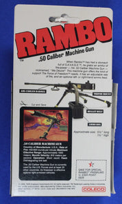 Coleco 1986 Vintage Rambo Toy Weapons Lot Complete in Box