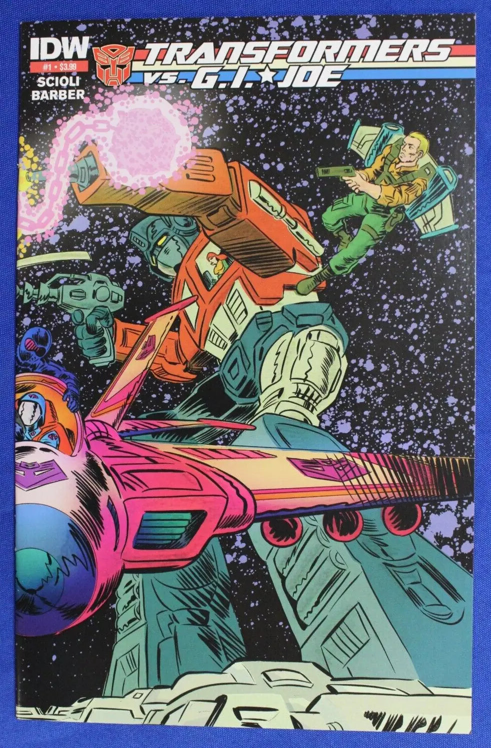 Transformers vs GI Joe #1-13 + Annual & Variants Complete Set Lot of 33 VF-VF/NM
