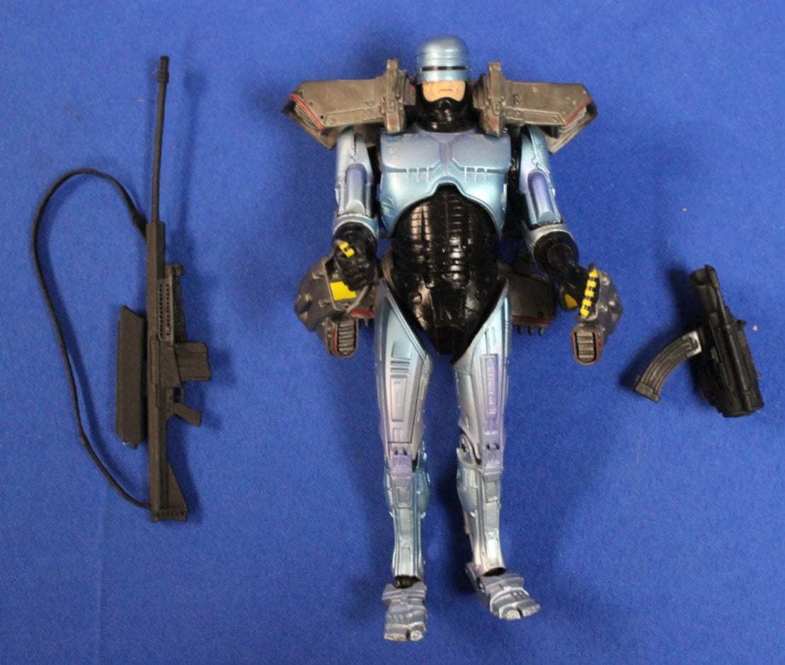NECA 2011 Robocop 3 Jetpack Assault Ultra Deluxe Action Figure Loose Complete
