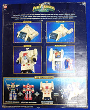 1996 Bandai Power Rangers Zeo Deluxe Pyramidas Carrier Megazord Complete
