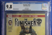 The Punisher #219 2nd Print Guiu Vilanova Variant CGC 9.8 NM/M