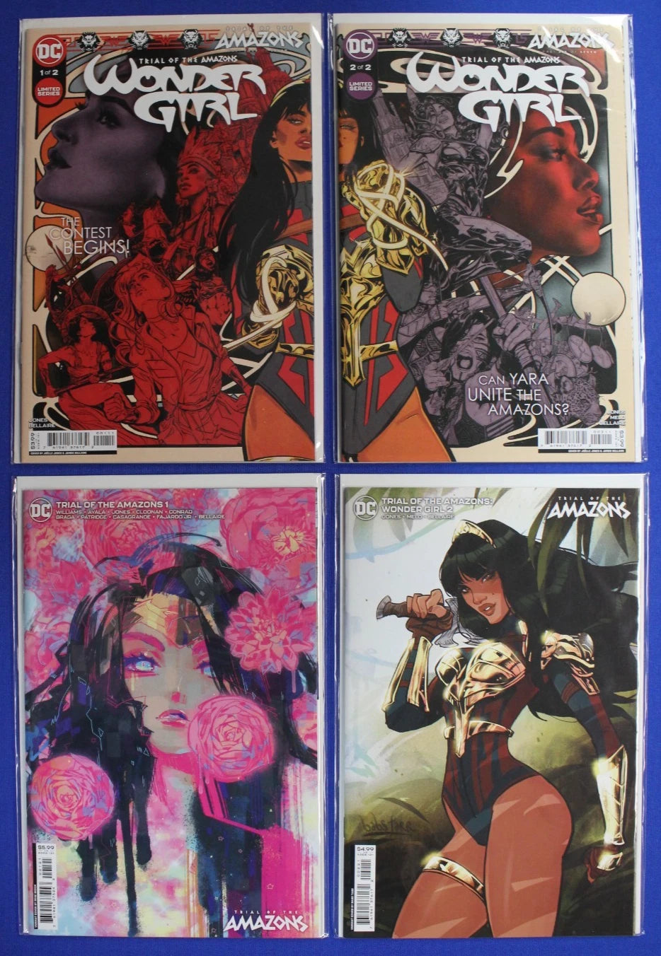 Wonder Girl #1-7 Annual + Trial of Amazons #1-2 Complete Sets Lot of 12 VF/NM