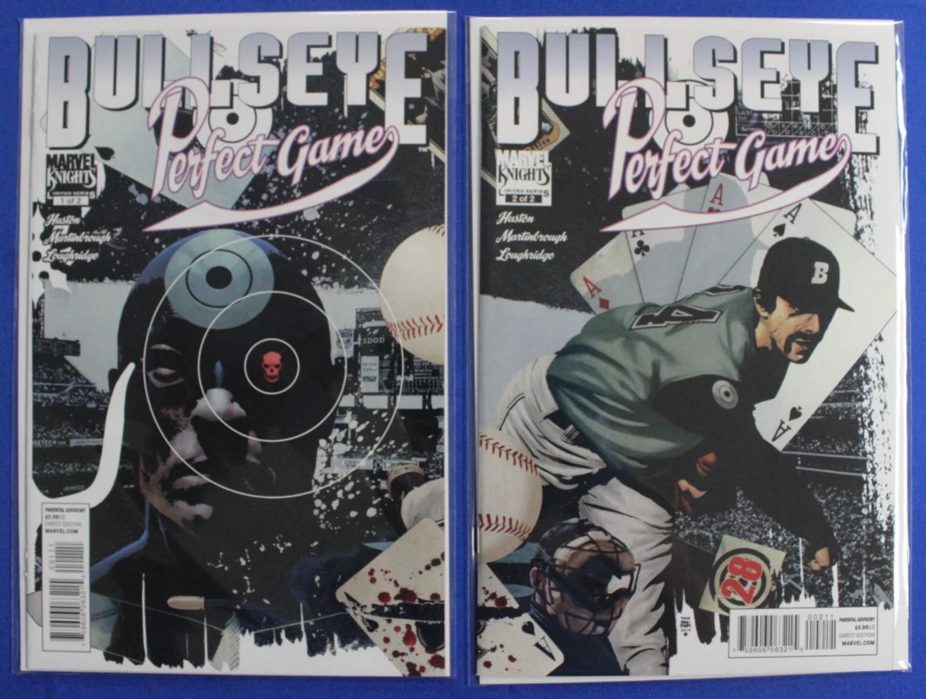 Bullseye Greatest Hits #1-5 & Perfect Game #1-2 Complete Sets VF/NM