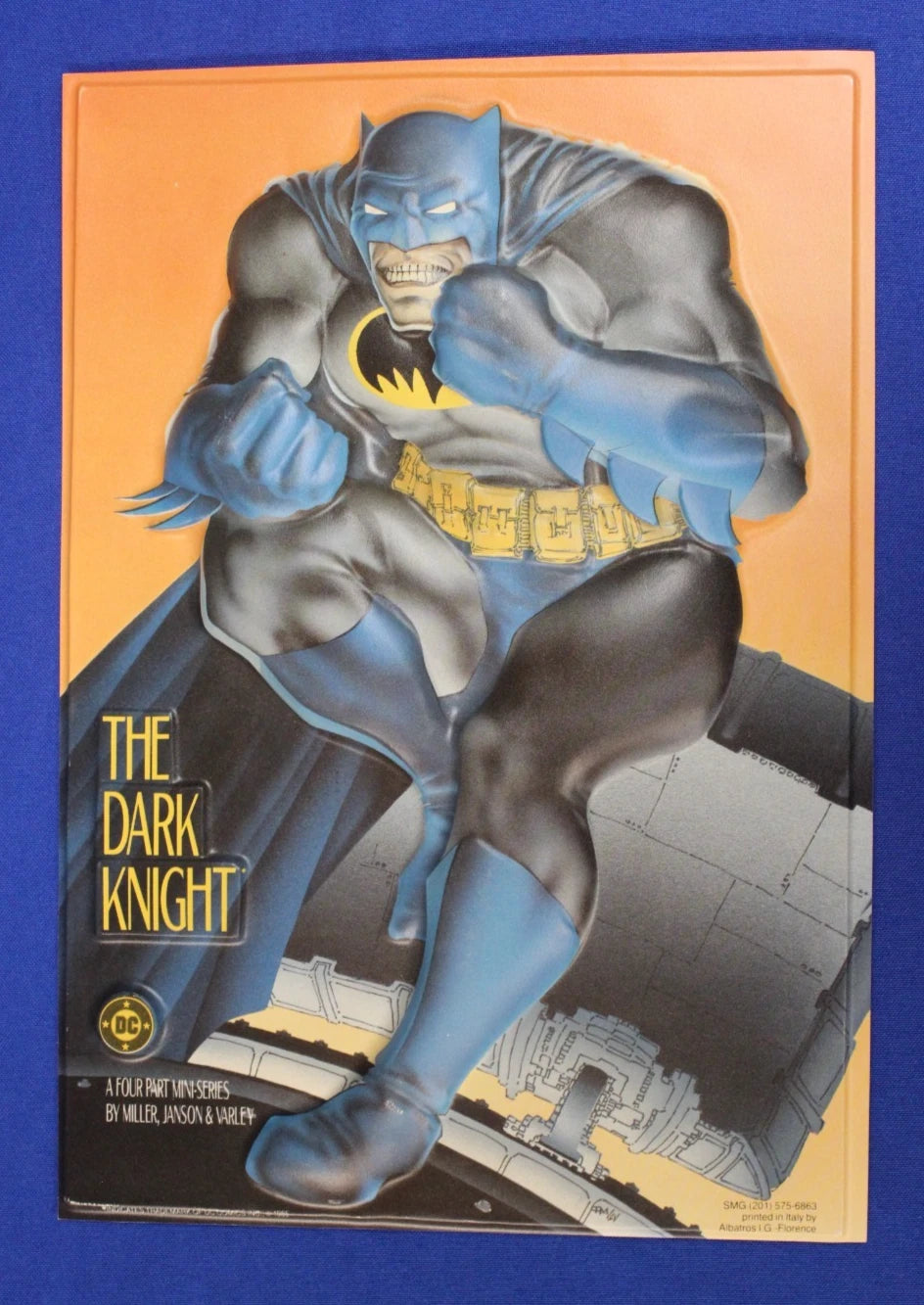 DC 1985 Batman the Dark Knight Returns 9 x 13 in Vintage 3D Promo Display