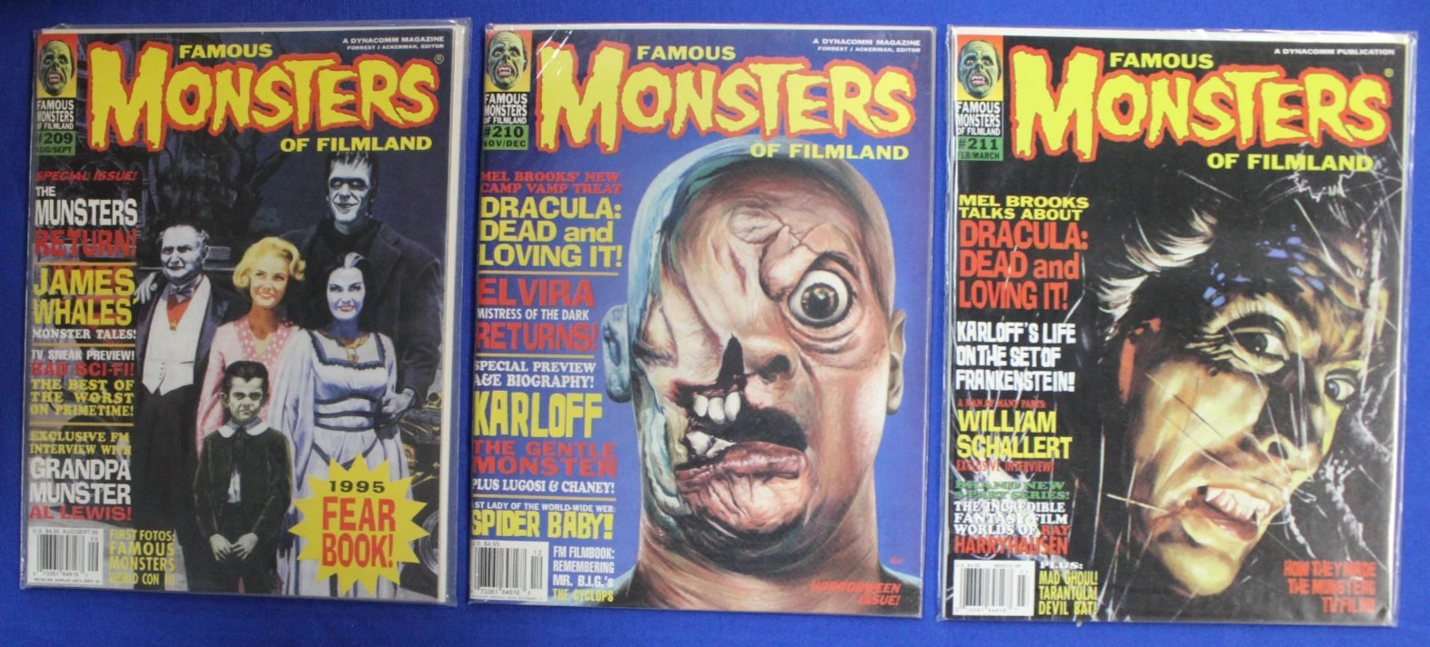 Famous Monsters of Filmland Magazine Lot of 39 FN-VF