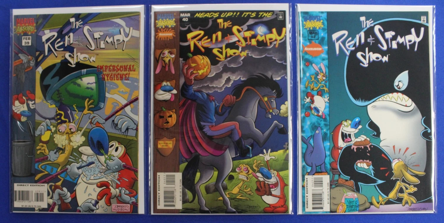 The Ren & Stimpy Show #32-43 + Specials & One-Shots Lot of 16 VF/NM