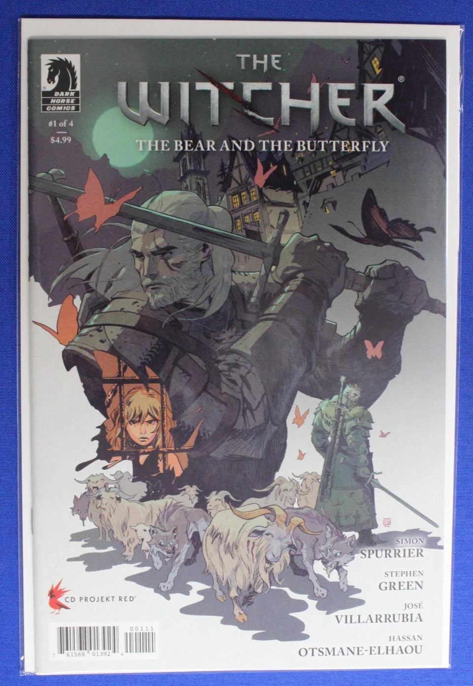 The Witcher Bear and the Butterfly #1-4 & Blood Stone 1-4 Complete Sets VF/NM