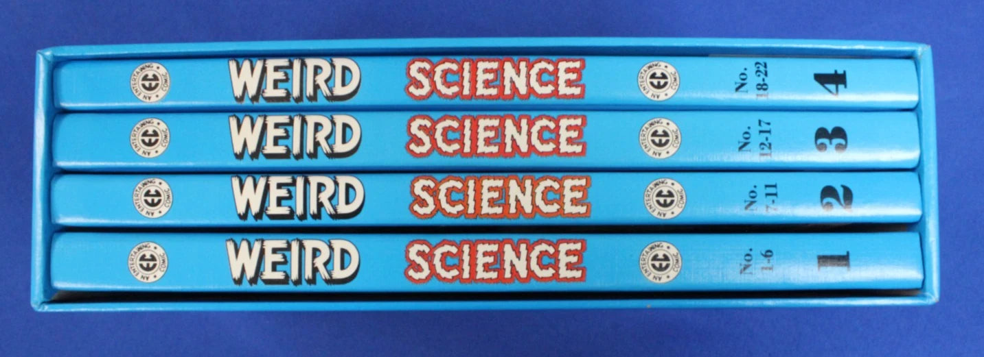 EC Comics Archive The Complete Weird Science 4 Volume Hardcover Set in Slipcase