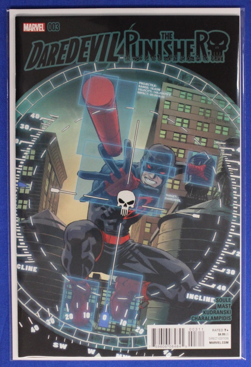 Daredevil Punisher #1-4 Complete Set VF/NM