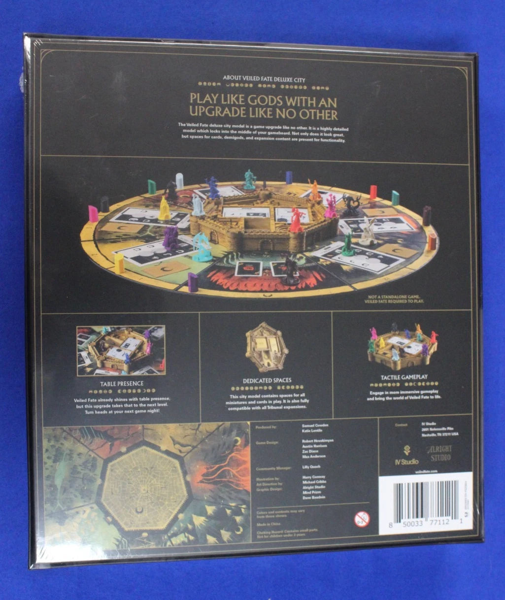 Veiled Fate Board Game + Extras Lot of 9 Items