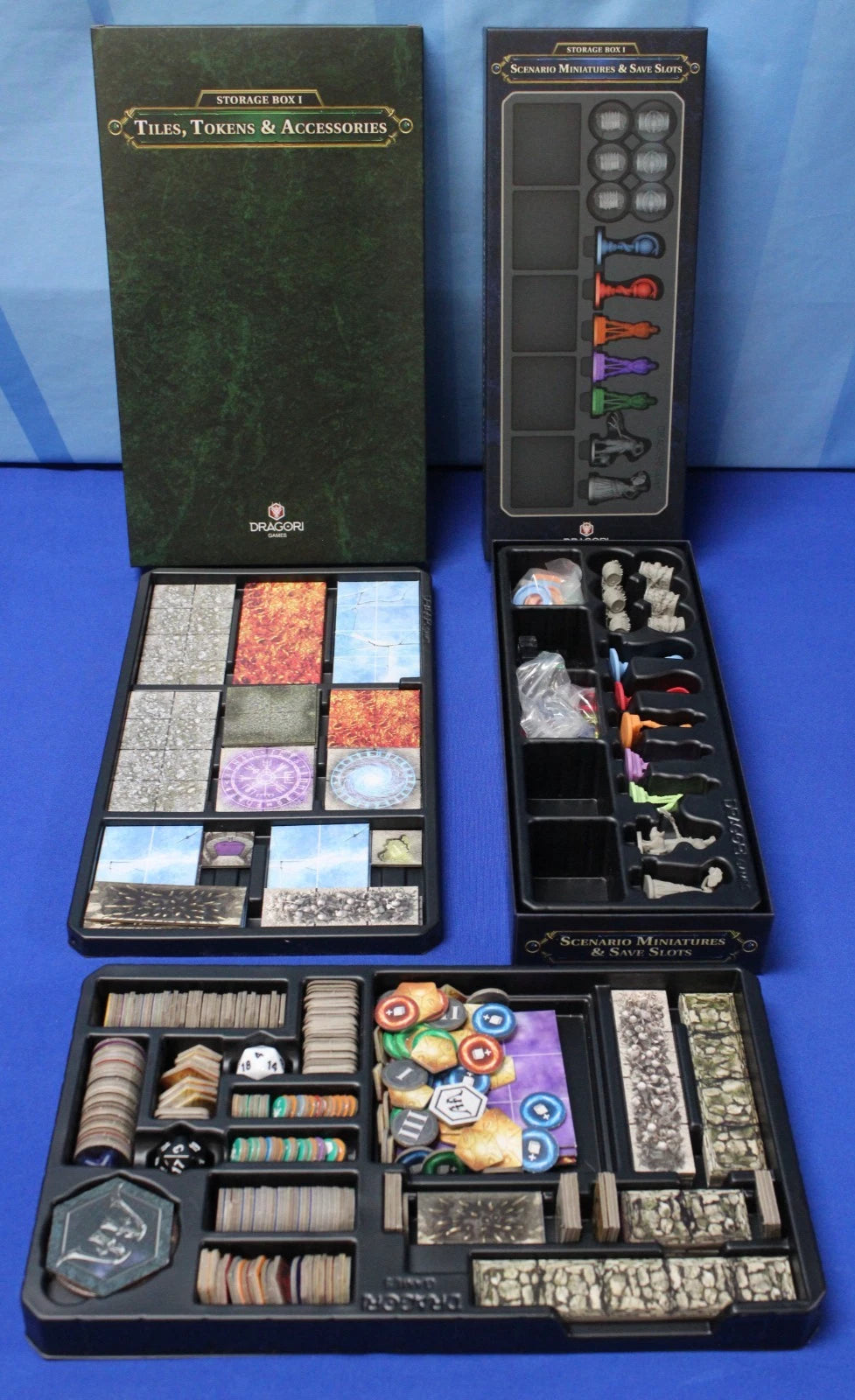 Dragori Games Ultimate Tanares Adventures Kickstarter Super Box & Add-on Lot