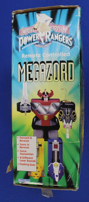 Marchon 1994 Mighty Morphin Power Rangers 14" RC Megazord Incomplete in Box