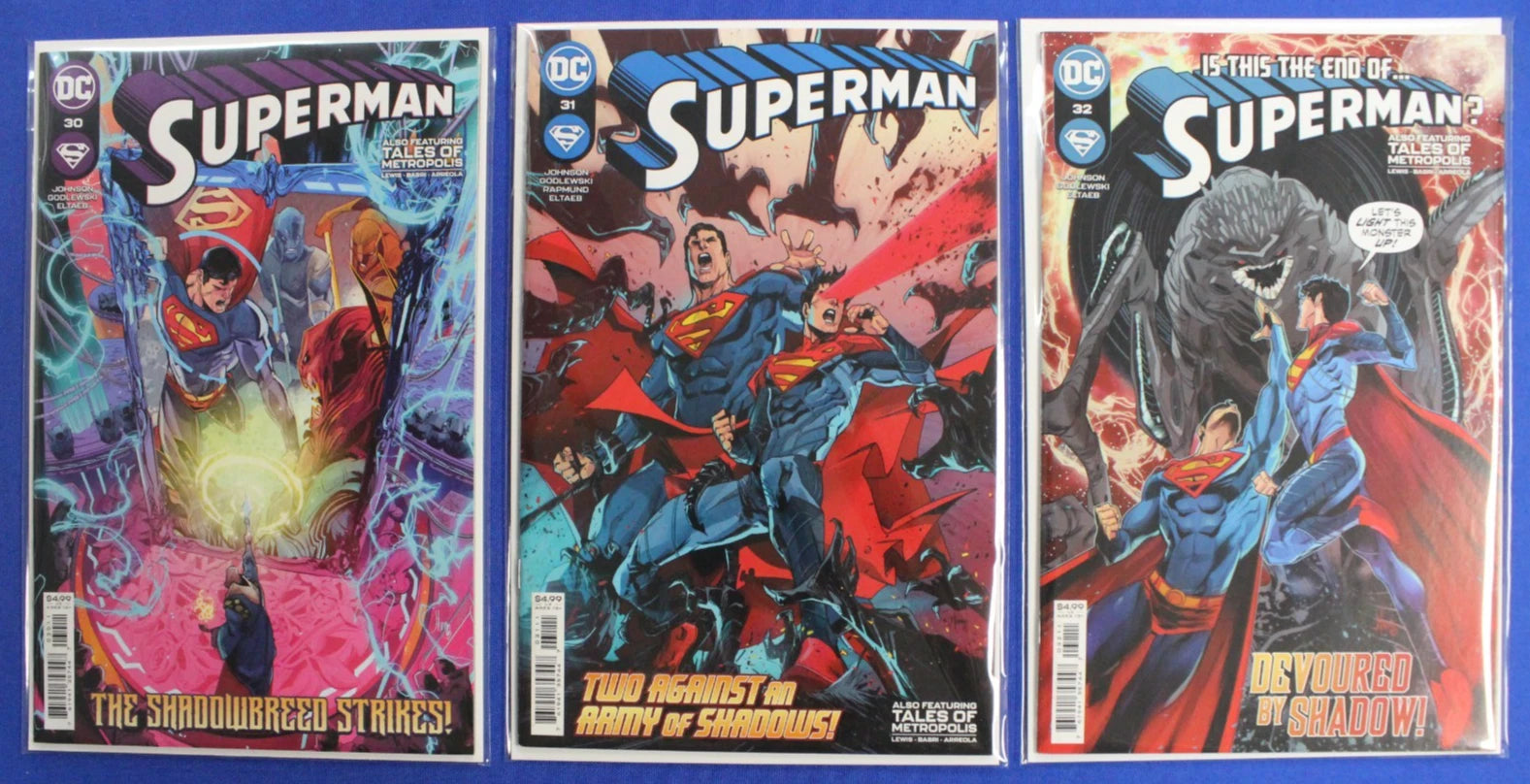 Superman #1-32 + Extras Near Complete Set Lot of 38 VF-VF/NM