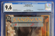 Sandman #1 CGC 9.6 NM+